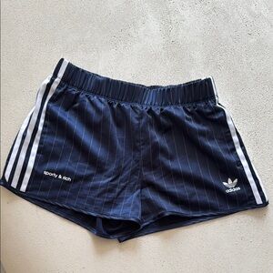 adidas Navy Blue Athletic Shorts